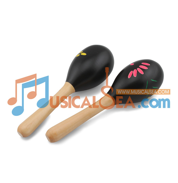MS-ORMA30-35-Colorful Wooden Maracas ORFF Mus